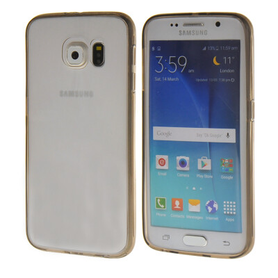 MOONCASE Transparent Soft Flexible Silicone Gel TPU Skin Shell Back Case Cover for Samsung Galaxy S6 Grey
MOONCASE Transparent Soft Flexible Silicone Gel TPU Skin Shell Back Case Cover for Samsung Galaxy S6 Grey