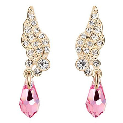 High Quality Drop Earrings Made with Crystal from Austrian Elements Women Pendientes for Wedding Party Jewelry 6805
High Quality Drop Earrings Made with Crystal from Austrian Elements Women Pendientes for Wedding Party Jewelry 6805