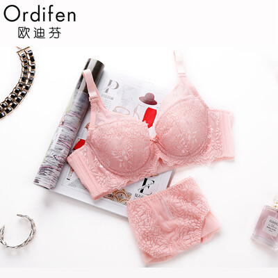 Ou Difen Lady Bra Sexy Lace Side V Gathering 34 Thin Cup Adjust Widening Underwear Bra XB5308 Pink Rose 75C
Ou Difen Lady Bra Sexy Lace Side V Gathering 34 Thin Cup Adjust Widening Underwear Bra XB5308 Pink Rose 75C