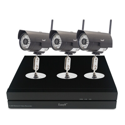 EasyN NVR-1-A4 +3PCS 106V HD Megapixel 720P Outdoor Waterproof Night Vision Wifi IP Camera
EasyN NVR-1-A4 +3PCS 106V HD Megapixel 720P Outdoor Waterproof Night Vision Wifi IP Camera