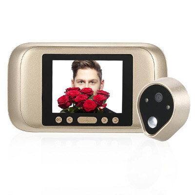 32" LCD Digital Peephole Viewer Door Eye Doorbell Camera IR Night Vision Photo TakingVideo Recording for Home Security
32" LCD Digital Peephole Viewer Door Eye Doorbell Camera IR Night Vision Photo TakingVideo Recording for Home Security