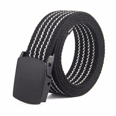 Metal-free buckle belt striped canvas belt woven belt canvas belt casual cotton belt
Metal-free buckle belt striped canvas belt woven belt canvas belt casual cotton belt