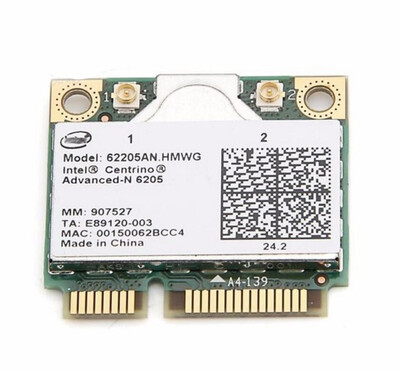 Wireless Adapter Card for Intel Centrino Advanced-N 6205 62205AN 62205HMW 300Mbps Wifi Mini PCI-E 245Ghz for dell acer asus
Wireless Adapter Card for Intel Centrino Advanced-N 6205 62205AN 62205HMW 300Mbps Wifi Mini PCI-E 245Ghz for dell acer asus