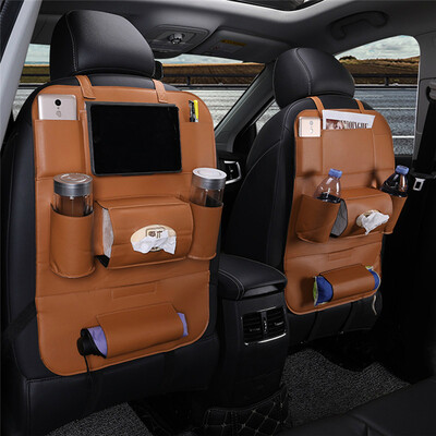 Car Seat Back Storage Bag Organizer Travel Box Pocket PU Leather Universal Stowing Tidying Protector Kids Drink Auto Accessoires
Car Seat Back Storage Bag Organizer Travel Box Pocket PU Leather Universal Stowing Tidying Protector Kids Drink Auto Accessoires