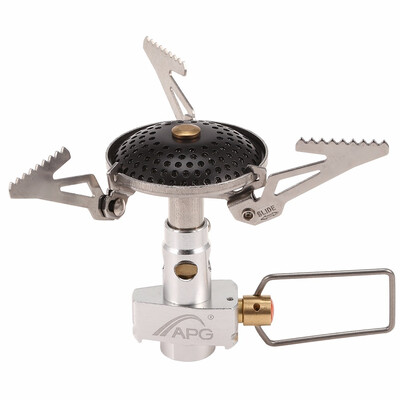 APG STO0046 Outdoor Anti-scald Camping Stove Portable Cooking Equipment Foldable support frame Solved the heat conduction
APG STO0046 Outdoor Anti-scald Camping Stove Portable Cooking Equipment Foldable support frame Solved the heat conduction