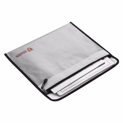 Fireproof Document Bag Silicone Coated Fire Resistant Money File Folder Holder Organizer Safe Storage for Office Home Bank Cards P
Fireproof Document Bag Silicone Coated Fire Resistant Money File Folder Holder Organizer Safe Storage for Office Home Bank Cards P
