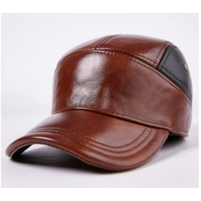 New Arrival Autumn Winter Leather Hat Mens Genuine Leather Hat Ear Protection Warm Peaked Thickening Cap Elderly Hat A-002
New Arrival Autumn Winter Leather Hat Mens Genuine Leather Hat Ear Protection Warm Peaked Thickening Cap Elderly Hat A-002