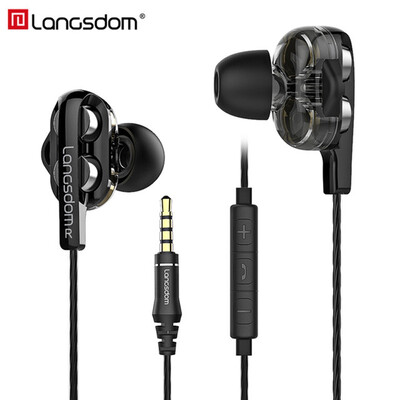 Langsdom D4C 35mm In Ear Headphones Dual Driver Earphone with Mic Gaming Headset Stereo Hifi Earbuds Earphones for Huawei Xiaomi 
Langsdom D4C 35mm In Ear Headphones Dual Driver Earphone with Mic Gaming Headset Stereo Hifi Earbuds Earphones for Huawei Xiaomi