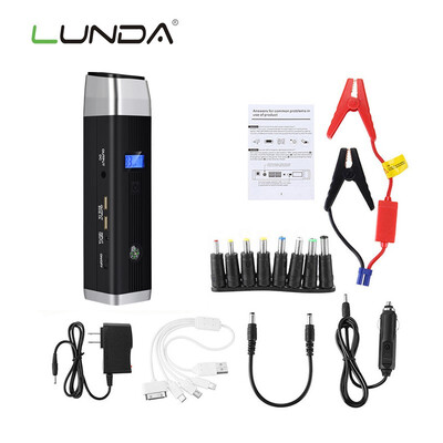 LUNDA Car Jump Starter 1000A Peak Current Battery Fashionable Battery Booster Diesel Petrol Starting Emergency Auto Power Bank
LUNDA Car Jump Starter 1000A Peak Current Battery Fashionable Battery Booster Diesel Petrol Starting Emergency Auto Power Bank