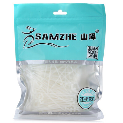 Shanze SAMZHE 3 100mm ZD-01 professional self-locking nylon cable ties more tough tie harness tape multi-function straps Zhazhi transparent cable each about 1000
Shanze SAMZHE 3 100mm ZD-01 professional self-locking nylon cable ties more tough tie harness tape multi-function straps Zhazhi transparent cable each about 1000