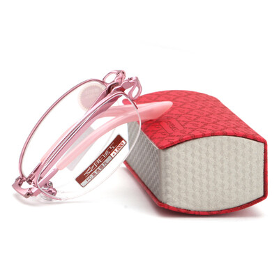 Sunset red reading glasses Ms folding portable PC high lens sheet BX5205 400 degrees
Sunset red reading glasses Ms folding portable PC high lens sheet BX5205 400 degrees