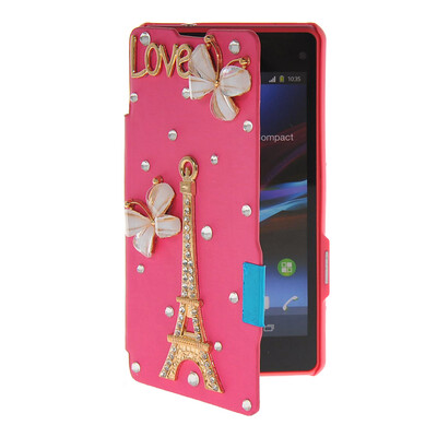 MOONCASE Rhinestone Crystal Ultre Slim Leather Side Flip Wallet Back ЧЕХОЛ ДЛЯ Sony Xperia Z1 Compact (Mini) Hot pink
MOONCASE Rhinestone Crystal Ultre Slim Leather Side Flip Wallet Back ЧЕХОЛ ДЛЯ Sony Xperia Z1 Compact (Mini) Hot pink