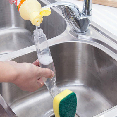 Cntomlv Kitchen Cleaning Brush Scrubber Washing Dish With Refill Liquid Soap Dispenser
Cntomlv Kitchen Cleaning Brush Scrubber Washing Dish With Refill Liquid Soap Dispenser
