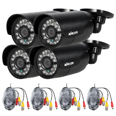 KKmoon 4pcs 720P AHD Bullet Camera460ft Surveillance Cable Support IRCUT Night Vision 24pcs Infrared Lamps 36mm Home Security
KKmoon 4pcs 720P AHD Bullet Camera460ft Surveillance Cable Support IRCUT Night Vision 24pcs Infrared Lamps 36mm Home Security