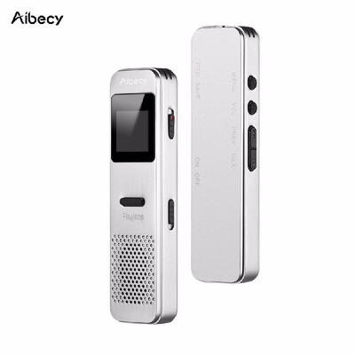 Aibecy Voice Activated Recorder Digital Voice Recorder MP3 Music Player with Loudspeaker for Meetings Lectures
Aibecy Voice Activated Recorder Digital Voice Recorder MP3 Music Player with Loudspeaker for Meetings Lectures