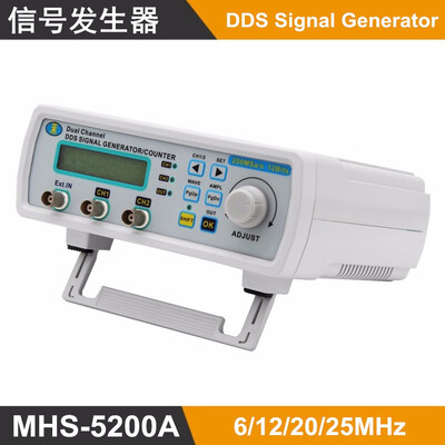 Digital DDS Dual-channel Signal MHS-5200A Source Generator Arbitrary Waveform Frequency Meter 25MHz for researching engineer
Digital DDS Dual-channel Signal MHS-5200A Source Generator Arbitrary Waveform Frequency Meter 25MHz for researching engineer