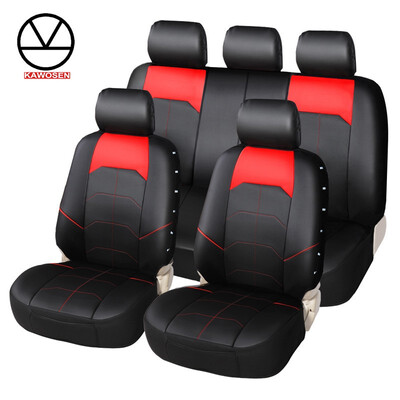 KAWOSEN Luxury PU Leather Car Seat Covers Fashion Design Universal Fit Most Cars SUV Seat Covers Car Seat Protector For Toyota
KAWOSEN Luxury PU Leather Car Seat Covers Fashion Design Universal Fit Most Cars SUV Seat Covers Car Seat Protector For Toyota