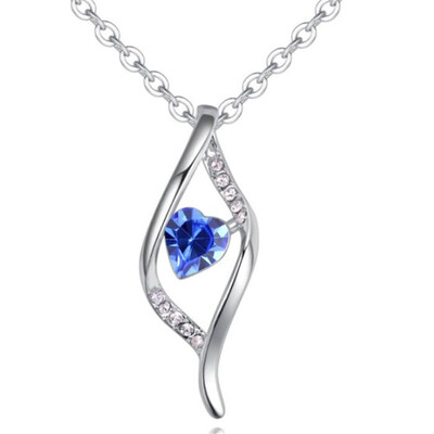 Quality Original Crystals From Austrian Heart Pendant Necklaces Women Accessories Valentines Day Gift -28893
Quality Original Crystals From Austrian Heart Pendant Necklaces Women Accessories Valentines Day Gift -28893