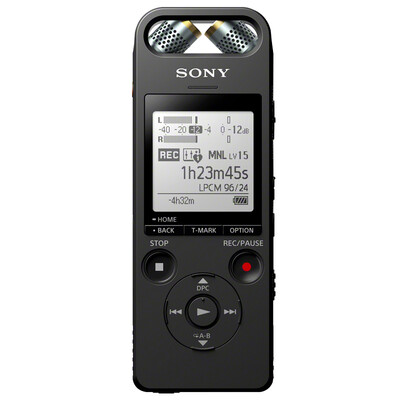 Sony SONY ICD-SX2000 Hi-Res high-resolution stereo digital recording stick three-way microphone black
Sony SONY ICD-SX2000 Hi-Res high-resolution stereo digital recording stick three-way microphone black