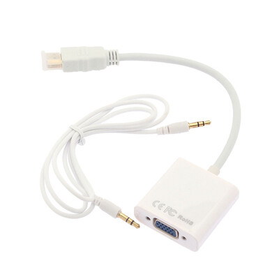 белый новых HDMI для VGA плюс 3,5 мм 15cm конвертер аудио кабель для HDTV пк адаптер
белый новых HDMI для VGA плюс 3,5 мм 15cm конвертер аудио кабель для HDTV пк адаптер