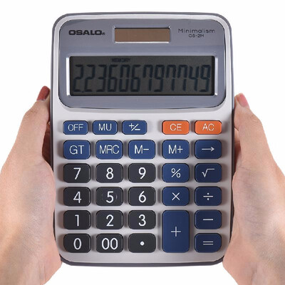 Standard Function Desktop Electronic Calculator 12 Digits Large Display Solar And Battery Dual Power Supply for School Home Office
Standard Function Desktop Electronic Calculator 12 Digits Large Display Solar And Battery Dual Power Supply for School Home Office