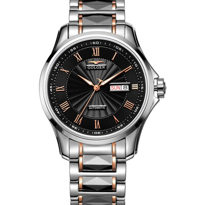 Gu Zun (GOLGEN) watch men's mechanical watch business type British wind leisure section waterproof tungsten steel strap male watch white GN.16075M.VTS
Gu Zun (GOLGEN) watch men's mechanical watch business type British wind leisure section waterproof tungsten steel strap male watch white GN.16075M.VTS