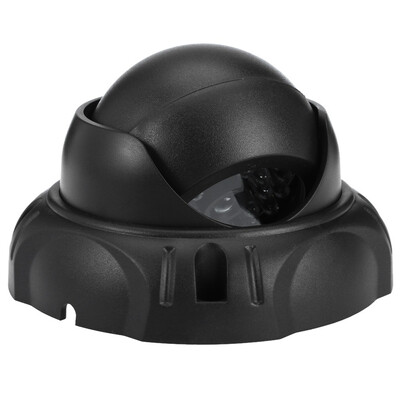 Realistic Dummy Surveillance Security Dome Camera with Flashing LED Red Light Suitable for indoor&outdoor use
Realistic Dummy Surveillance Security Dome Camera with Flashing LED Red Light Suitable for indoor&outdoor use