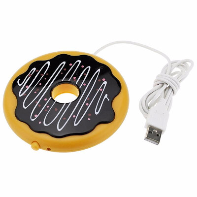 Personality Silicone Coaster Donut Desktop Tea Coffee Cup Mug Mat Heater USB Heat Preservation Mat Warm Keep Drink Warm
Personality Silicone Coaster Donut Desktop Tea Coffee Cup Mug Mat Heater USB Heat Preservation Mat Warm Keep Drink Warm
