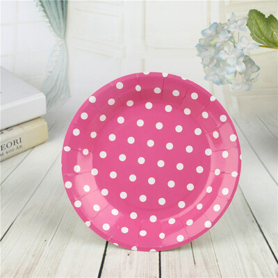 FANLUS 7inch colorful dots wave point disposable paper plates party tray Valentine Birthday Wedding Tableware cake barbecue
FANLUS 7inch colorful dots wave point disposable paper plates party tray Valentine Birthday Wedding Tableware cake barbecue