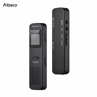 Aibecy Voice Activated Recorder Digital Voice Recorder MP3 Music Player with Loudspeaker for Meetings Lectures
Aibecy Voice Activated Recorder Digital Voice Recorder MP3 Music Player with Loudspeaker for Meetings Lectures