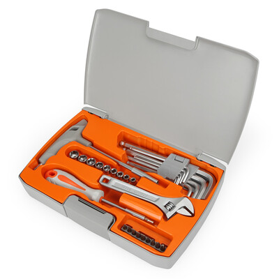 Jimmy Home JM-GMT31 31 Pieces Household Screwdriver A Set Multi-function Screwdriver Set T-Pole Hexagon Monkey Wrench Spinner Set Disassemble Tool Easy Series
Jimmy Home JM-GMT31 31 Pieces Household Screwdriver A Set Multi-function Screwdriver Set T-Pole Hexagon Monkey Wrench Spinner Set Disassemble Tool Easy Series