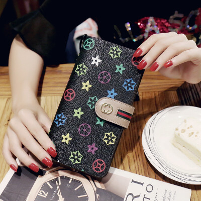 2017 New Ladies Wallets Long-style Buckle Handbags European&American Fashion Multi-purpose Womens Wallet
2017 New Ladies Wallets Long-style Buckle Handbags European&American Fashion Multi-purpose Womens Wallet
