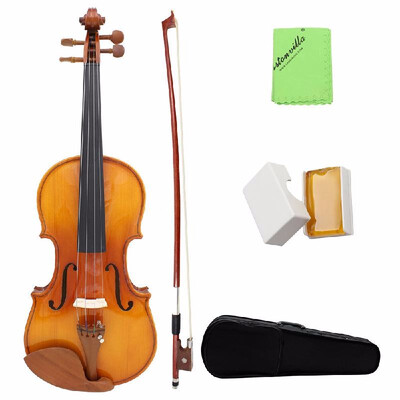 Full Size 44 Natural Acoustic Solid Wood Spruce Flame Maple Veneer Violin Fiddle for Beginner Student Performer Jujube Wood Part
Full Size 44 Natural Acoustic Solid Wood Spruce Flame Maple Veneer Violin Fiddle for Beginner Student Performer Jujube Wood Part