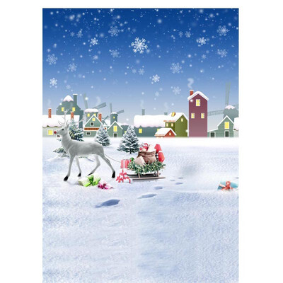 Moring Christmas Photo Backdrop 57FT Vinyl Fabric Cloth Digital Printing Photo Background s-1002
Moring Christmas Photo Backdrop 57FT Vinyl Fabric Cloth Digital Printing Photo Background s-1002
