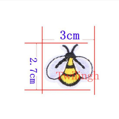 1 Pcs Top New Brand Patches Bird Red Rose Flower Embroidered Patch DIY Iron On Sew On Fabric Repair Clothing For Wedding Patches