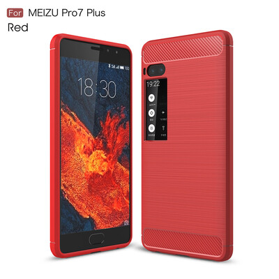Goowiiz Phone Case For Meizu Pro7Pro7 Plus Fashion Slim Carbon Fiber TPU Soft Silicone Prevent falling
Goowiiz Phone Case For Meizu Pro7Pro7 Plus Fashion Slim Carbon Fiber TPU Soft Silicone Prevent falling