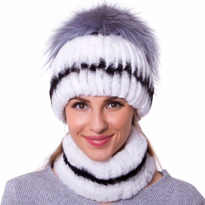 JKP brand autumn&winter womens hats natural rex rabbit fur high quality handmade bib hat set 2018 new hot fashion trend 
JKP brand autumn&winter womens hats natural rex rabbit fur high quality handmade bib hat set 2018 new hot fashion trend
