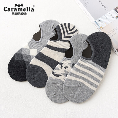 Caramella summer thin section mens invisible socks casual sports short socks breathable shallow mouth cotton socks 53464 dark gray code
Caramella summer thin section mens invisible socks casual sports short socks breathable shallow mouth cotton socks 53464 dark gray code
