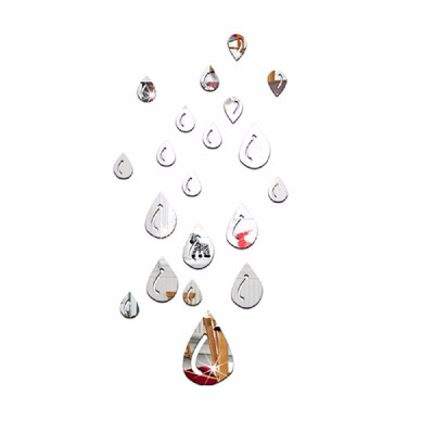 20PCS Hot Sale Modern Design Adhesive Waterdrop Raindrop Tear 3D DIY Wall Mirror For Room Bedroom Kitchen Bathroom Stick Decal Hom
20PCS Hot Sale Modern Design Adhesive Waterdrop Raindrop Tear 3D DIY Wall Mirror For Room Bedroom Kitchen Bathroom Stick Decal Hom