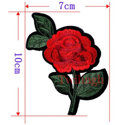 1 Pc Brand Flower Patches Big Stickers Embroidery 3D Red Rose Applique Motif Applique Garment Women DIY Clothes Wedding Patch
1 Pc Brand Flower Patches Big Stickers Embroidery 3D Red Rose Applique Motif Applique Garment Women DIY Clothes Wedding Patch