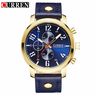CURREN Luxury Casual Men Watches Analog Military Sports Watch Quartz Male Wristwatches Relogio Masculino Montre Homme 8192
CURREN Luxury Casual Men Watches Analog Military Sports Watch Quartz Male Wristwatches Relogio Masculino Montre Homme 8192