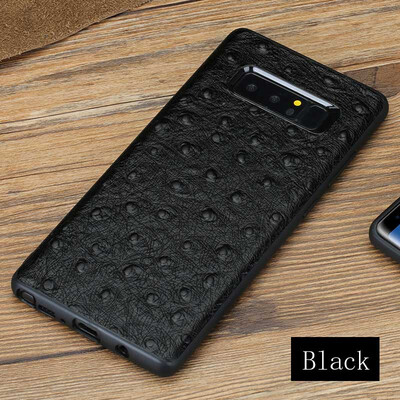Genuine Leather Phone Case For Samsung Note 8 Ostrich Texture Back Cover For A8 S7 S8 Plus Cases
Genuine Leather Phone Case For Samsung Note 8 Ostrich Texture Back Cover For A8 S7 S8 Plus Cases