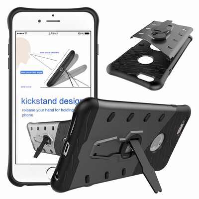 Goowiiz Phone Case For Iphone 66s6 Plus6s Plus Luxury Armor TPUPC Silicone Hard Bracket Prevent falling
Goowiiz Phone Case For Iphone 66s6 Plus6s Plus Luxury Armor TPUPC Silicone Hard Bracket Prevent falling