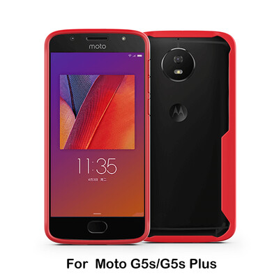 Goowiiz Luxury Phone Case For Motorola Moto G5SG5S Plus HD Clear Acrylic TPU Silicone Prevent falling Full protection
Goowiiz Luxury Phone Case For Motorola Moto G5SG5S Plus HD Clear Acrylic TPU Silicone Prevent falling Full protection