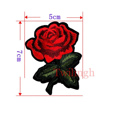 1 Pc Top New Brand Clothes Patches Bird Red Rose Flower Embroidered Patch DIY Iron On Sew Fabric Repair Clothing Wedding Patches
1 Pc Top New Brand Clothes Patches Bird Red Rose Flower Embroidered Patch DIY Iron On Sew Fabric Repair Clothing Wedding Patches