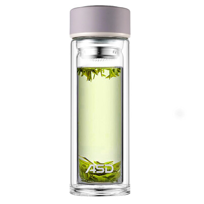 ASD double insulation&anti-scalding filter tea cup glass cup 320ml light gray RXB32B4WG
ASD double insulation&anti-scalding filter tea cup glass cup 320ml light gray RXB32B4WG