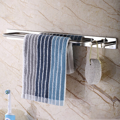 Germany YOULET304 stainless steel towel rack free punching bathroom creative pendant single rod rag rack 60CM
Germany YOULET304 stainless steel towel rack free punching bathroom creative pendant single rod rag rack 60CM