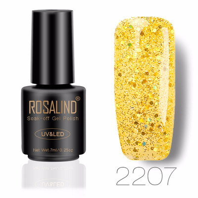 ROSALIND Gel 1S 7ML Color Diamond Series Glitter Nail Gel Polish UV LED Soak-Off Nail Art Base Top Coat Needed gel lacquer
ROSALIND Gel 1S 7ML Color Diamond Series Glitter Nail Gel Polish UV LED Soak-Off Nail Art Base Top Coat Needed gel lacquer