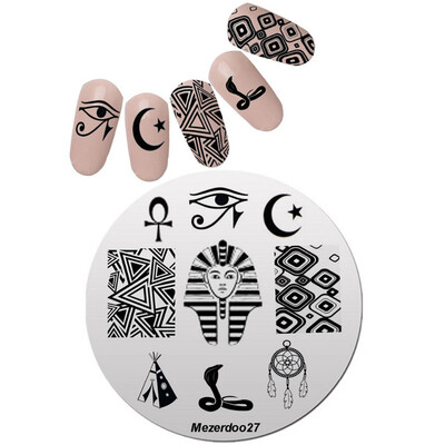 1Pc Египет Стиль Nail Art Stamp Template Image Plate Таинственная пирамида Nail Stamping Plates Dia 5.5cm Mezerdoo 27
1Pc Египет Стиль Nail Art Stamp Template Image Plate Таинственная пирамида Nail Stamping Plates Dia 5.5cm Mezerdoo 27