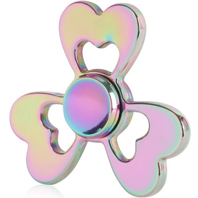 Lovely Heart Fidget Spinner Colorful Rainbow Spinner Metal Hand Spinner For Autism Rotation Anti Stress Toys for Children
Lovely Heart Fidget Spinner Colorful Rainbow Spinner Metal Hand Spinner For Autism Rotation Anti Stress Toys for Children